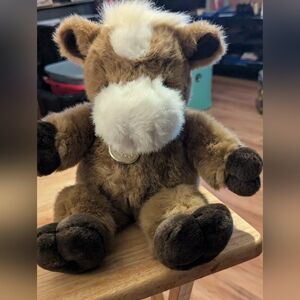 Tb Trading 14" Platinum Plus Brown Horse Stuffed Animal Plush